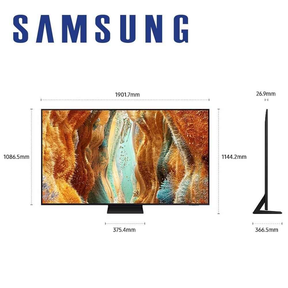 SAMSUNG 三星 Neo QLED QN70F 4K QA85QN70FAXXZW 85吋 Vision AI-細節圖3