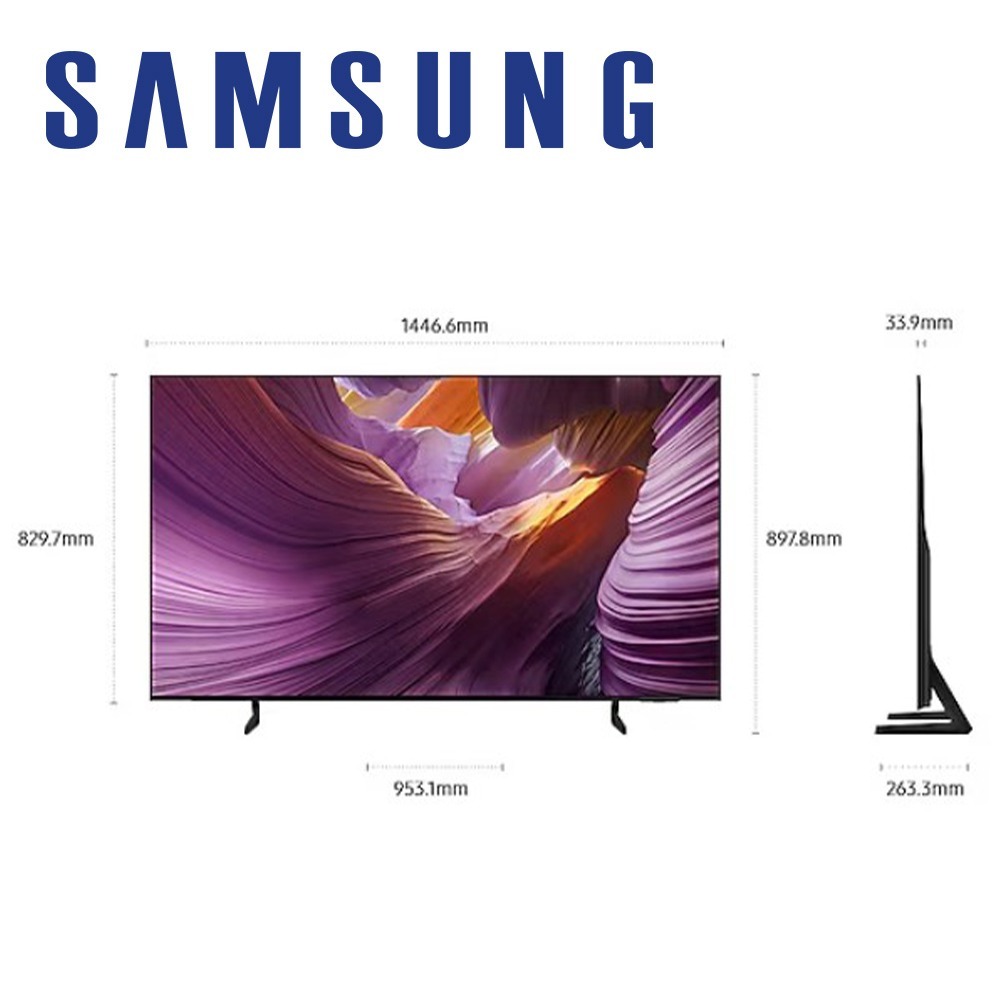 SAMSUNG 三星 QA65S85FAEXZW 65型 OLED S85F AI智慧顯示器-細節圖3