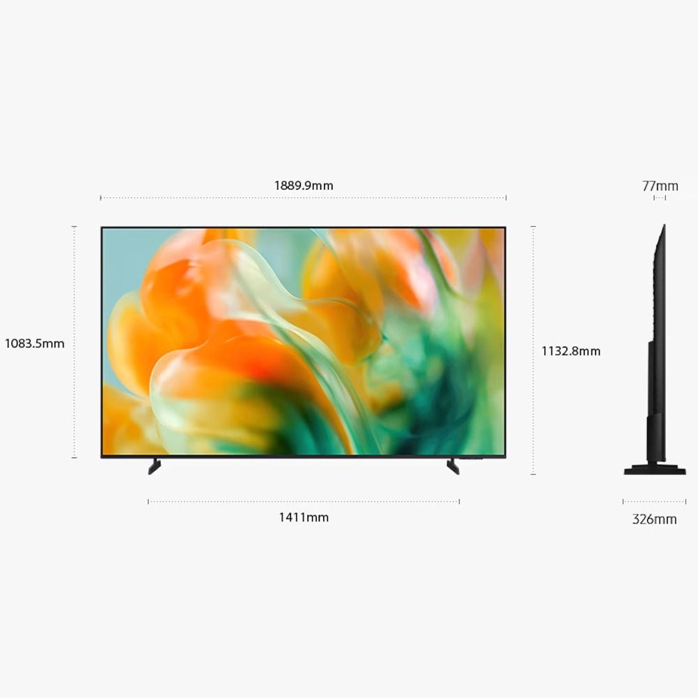 SAMSUNG 三星 Mini LED M80H 4K UA85M80HAXXZW 85吋Vision AI智慧顯示器-細節圖3