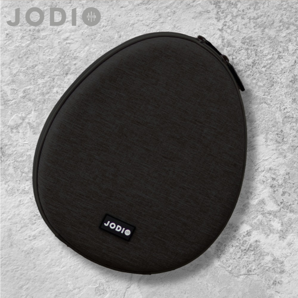 JODIO Sing Go 藍芽行動KTV耳機豪華組 二入 (酷黑)+專用時尚收納包 (灰黑)-細節圖3