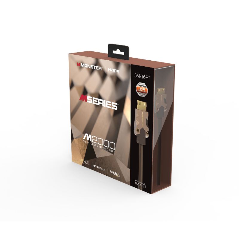 美國 MONSTER CABLE M2000 series 4K 超高速 HDMI 線材-細節圖2