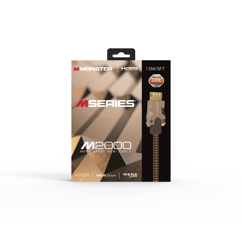美國 MONSTER CABLE M2000 series 4K 超高速 HDMI 線材-細節圖3