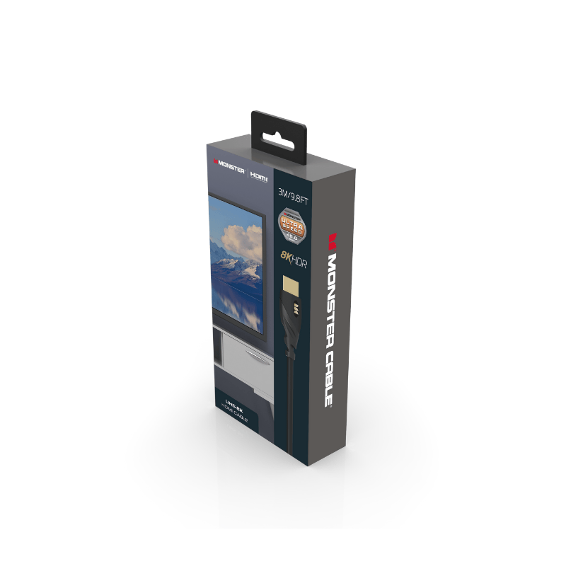 美國 MONSTER CABLE Essentials 8K CLASSIC HDMI線材-細節圖2