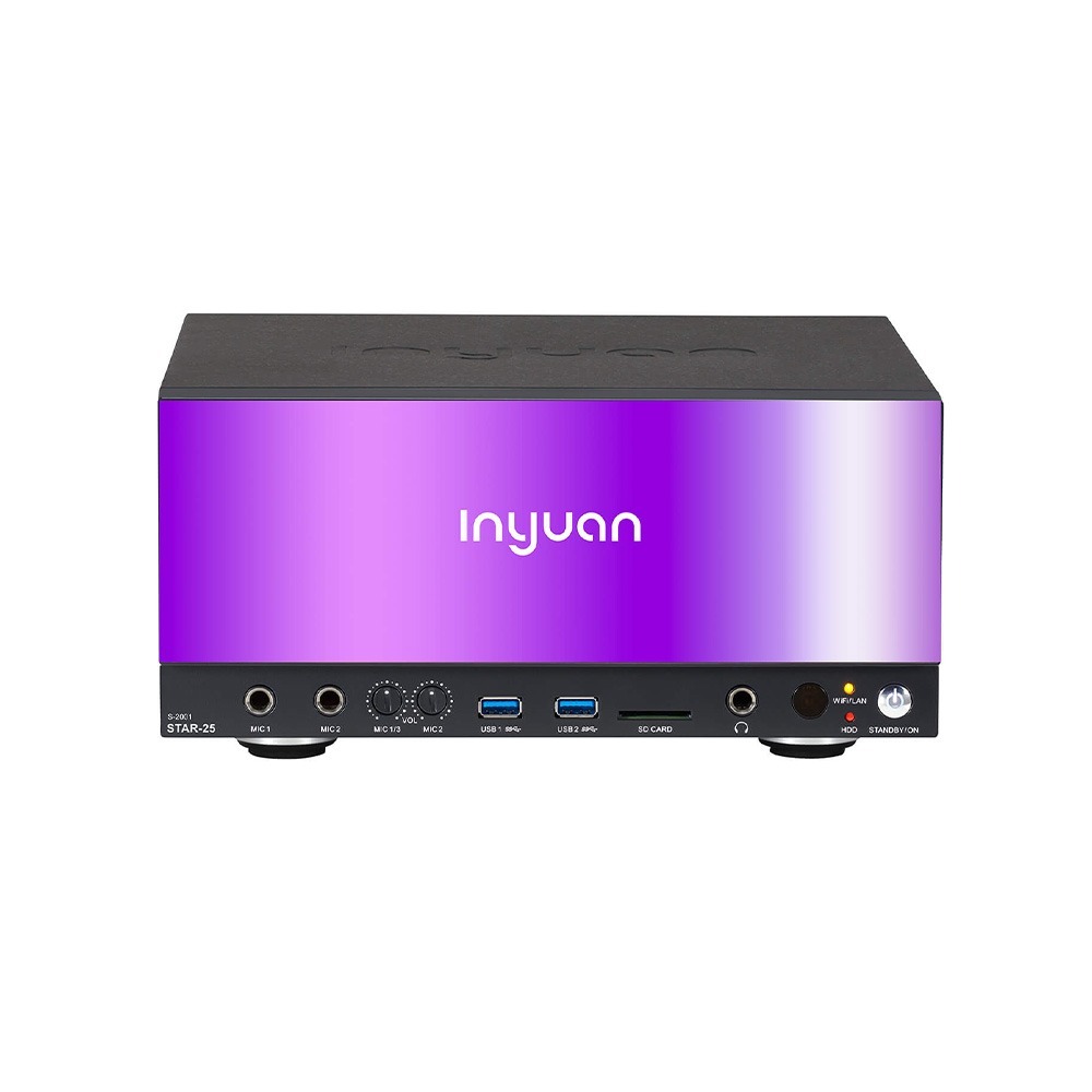 Inyuan 音圓 S-2001 STAR-25 鏡面美型卡拉OK點歌機 4TB 家用KTV-細節圖2