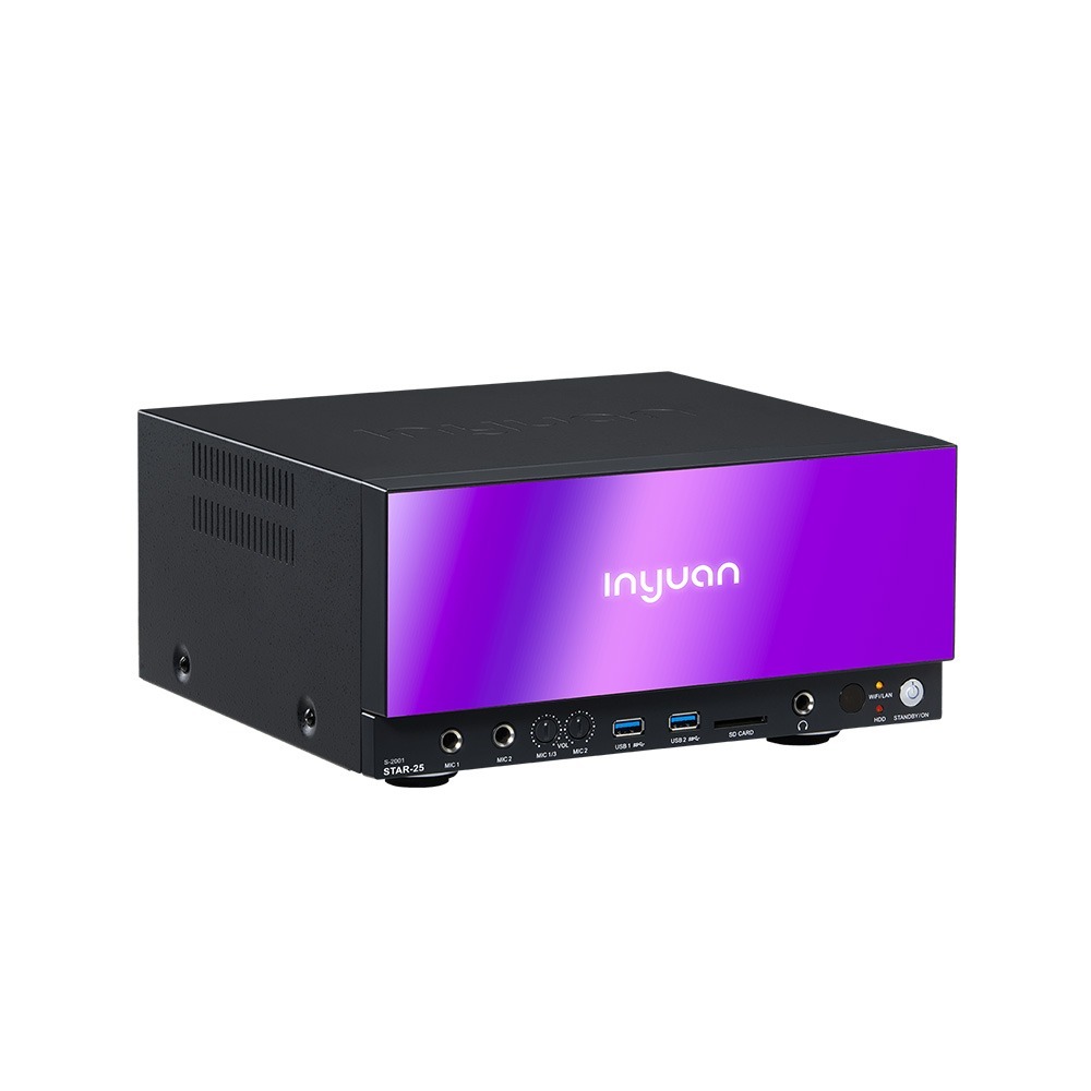 Inyuan 音圓 S-2001 STAR-25 鏡面美型卡拉OK點歌機 4TB 家用KTV-細節圖3