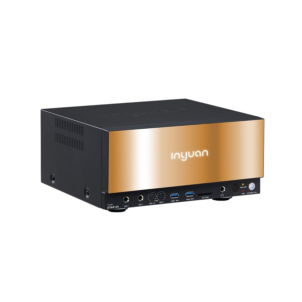 Inyuan 音圓 S-2001 STAR-55 鏡面美型卡拉OK點歌機 4TB 家用KTV-細節圖3
