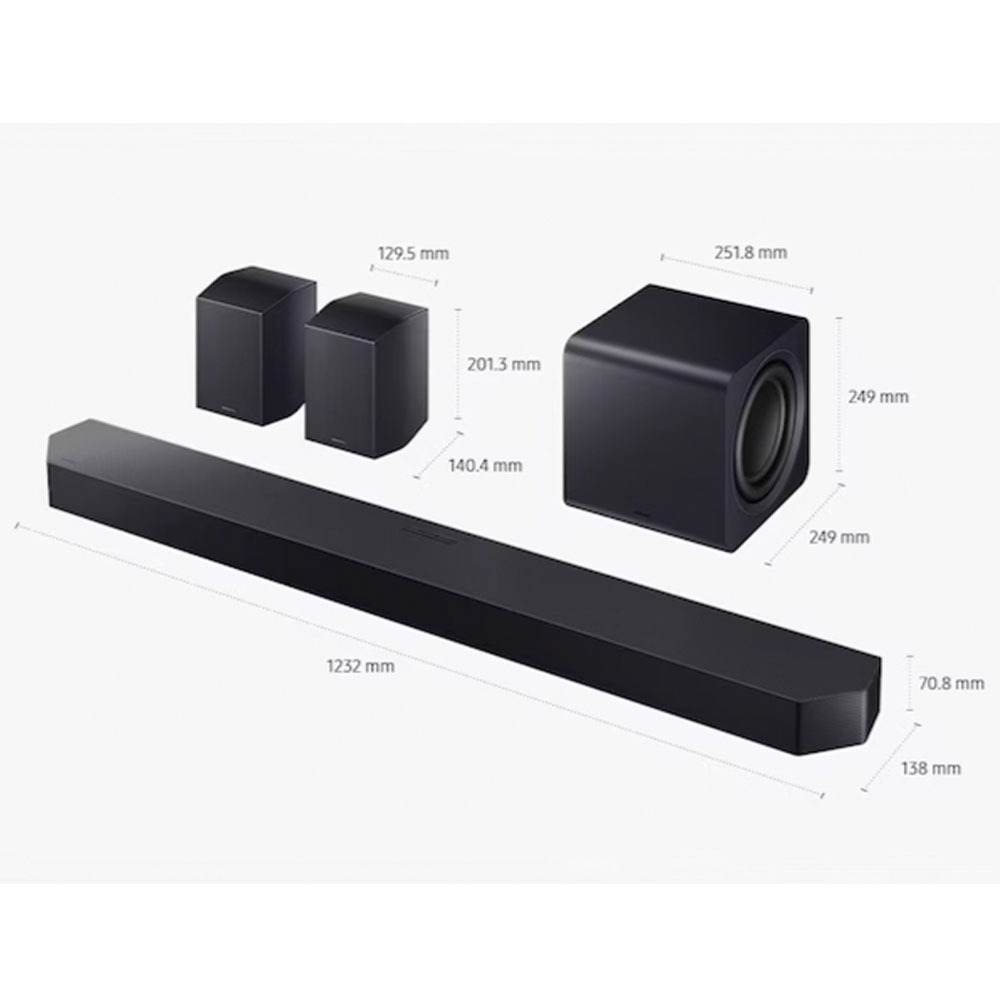 SAMSUNG 三星 Q990F HW-Q990F/ZW 11.1.4ch Soundbar/劇院音響/聲霸-細節圖5