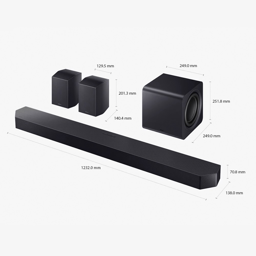 SAMSUNG 三星 HW-Q990H/ZW 11.1.4聲道 Soundbar/劇院音響/聲霸-細節圖3