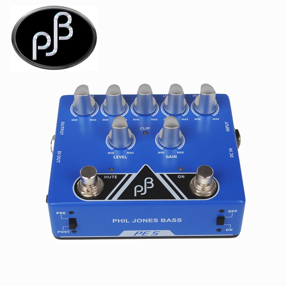 PJB PE-5 前級效果器/電貝斯/低音提琴/效果器/內建電池-細節圖2