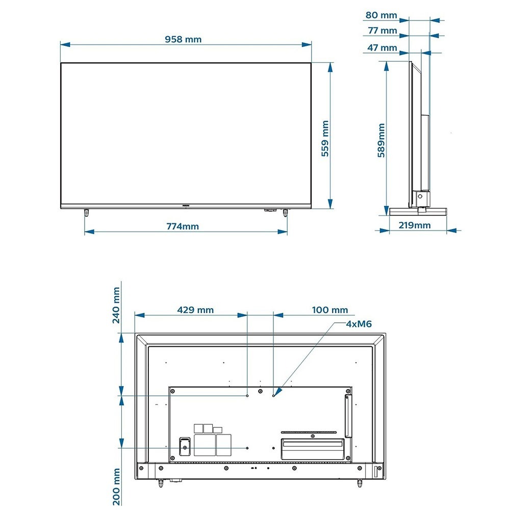 PHILIPS 飛利浦 43HFL5214U/96 43型 4K Android 聯網液晶顯示器 保固3年-細節圖3