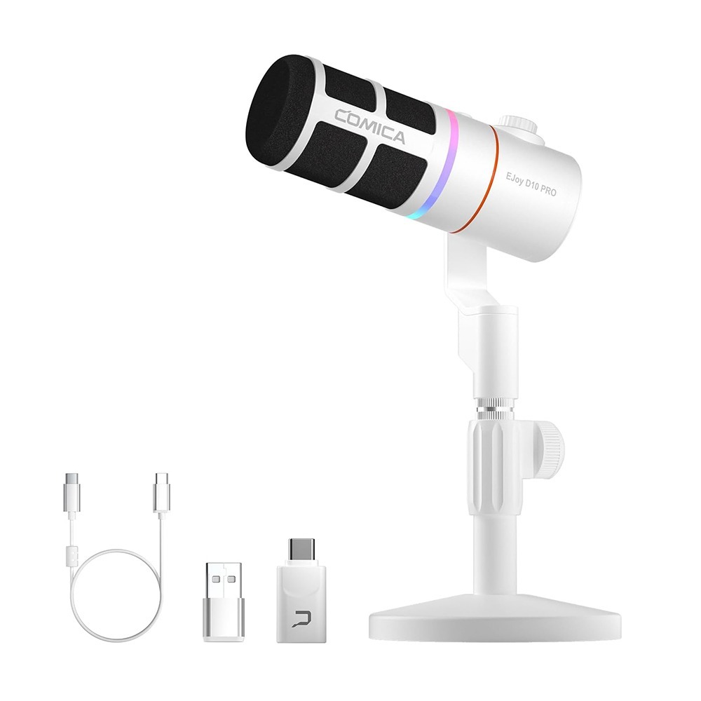 COMICA Ejoy D10 Pro USB/XLR動圈式無線麥克風(桌上型)-規格圖1