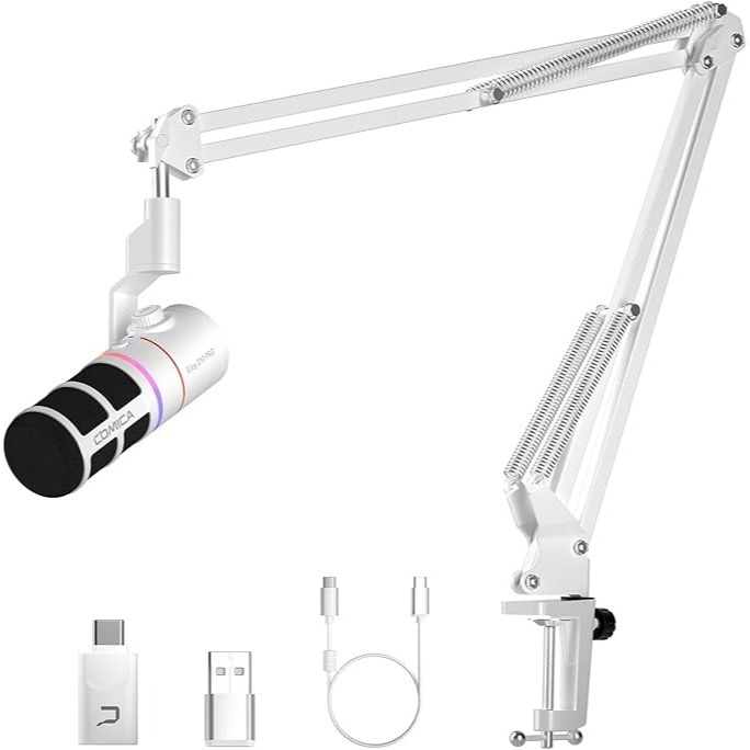 COMICA Ejoy D10 Pro USB/XLR動圈式無線麥克風(懸臂型)-規格圖1