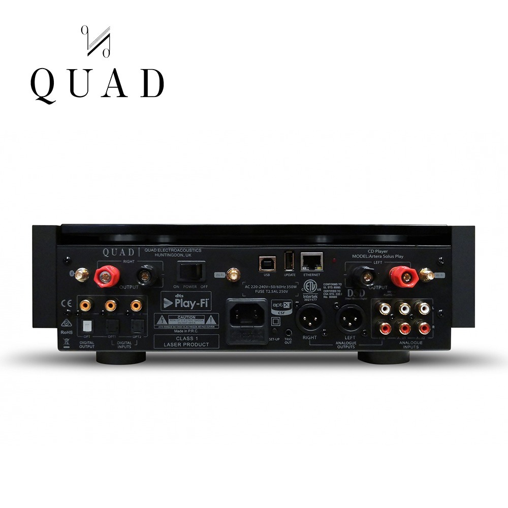 英國 QUAD Artera Solus Play 無線串流綜擴兼容 CD 播放 / DAC / 前級-細節圖3