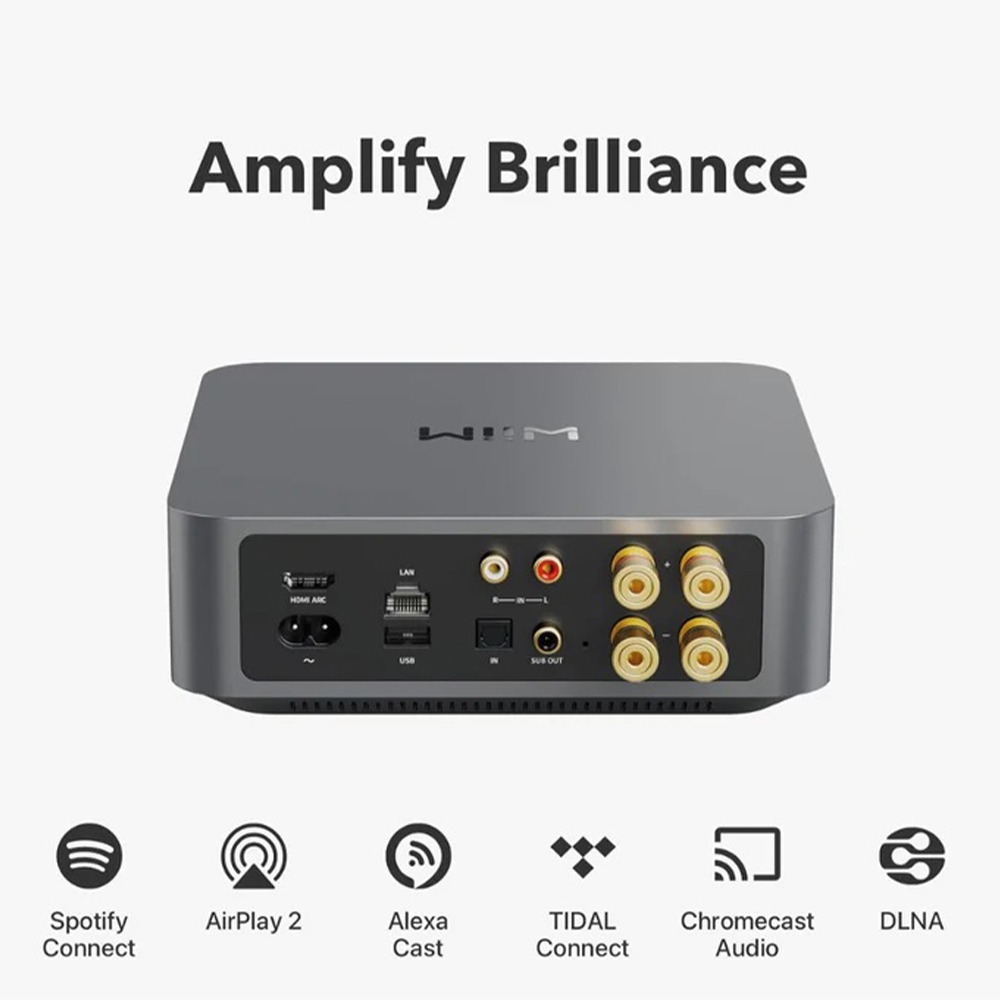 WiiM Amp 無線智能串流綜合擴大機-細節圖2