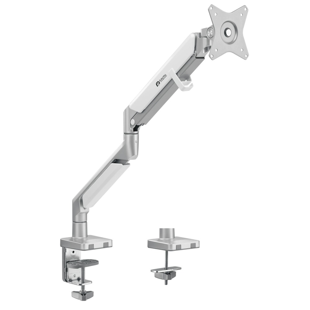 Raymii COZY系列 LS4 合金 氣壓式螢幕支架 螢幕架 螢幕增高支架/銀色-細節圖4