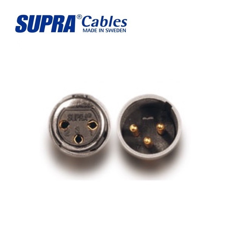 瑞典 supra 線材 DAC-XLR AES/EBU 數位平衡線/冰藍色/公司貨-細節圖2