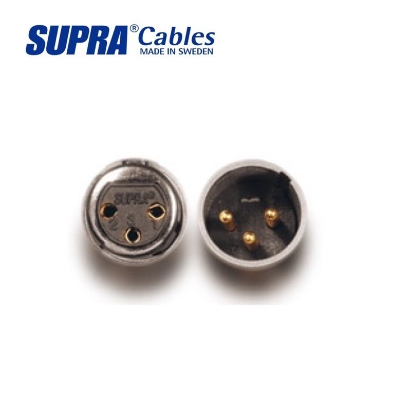 瑞典 supra 線材 DAC-XLR AES/EBU 數位平衡線/冰藍色/公司貨-細節圖2