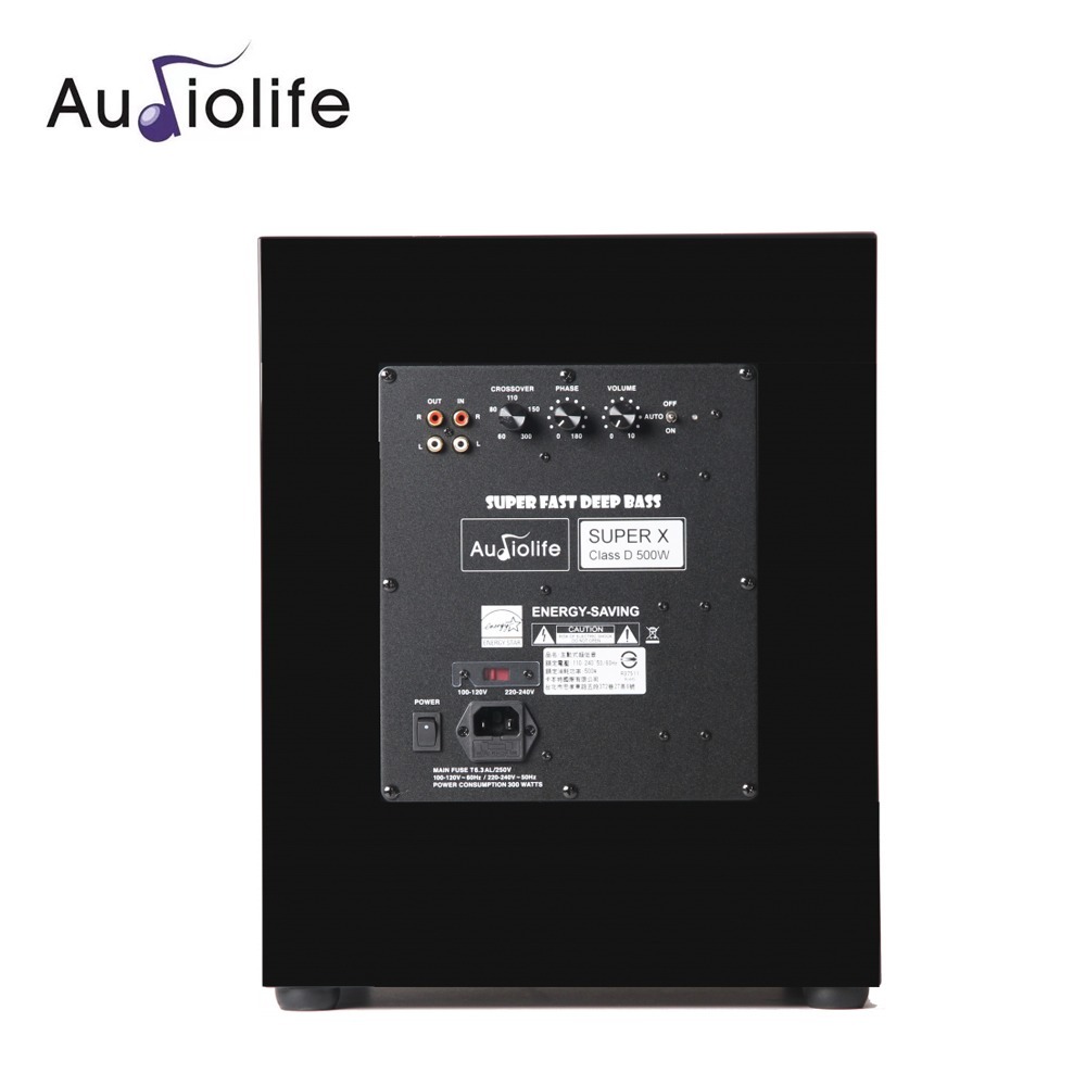 AUDIOLIFE SUPER X 10吋超低音喇叭/支 500W-細節圖2
