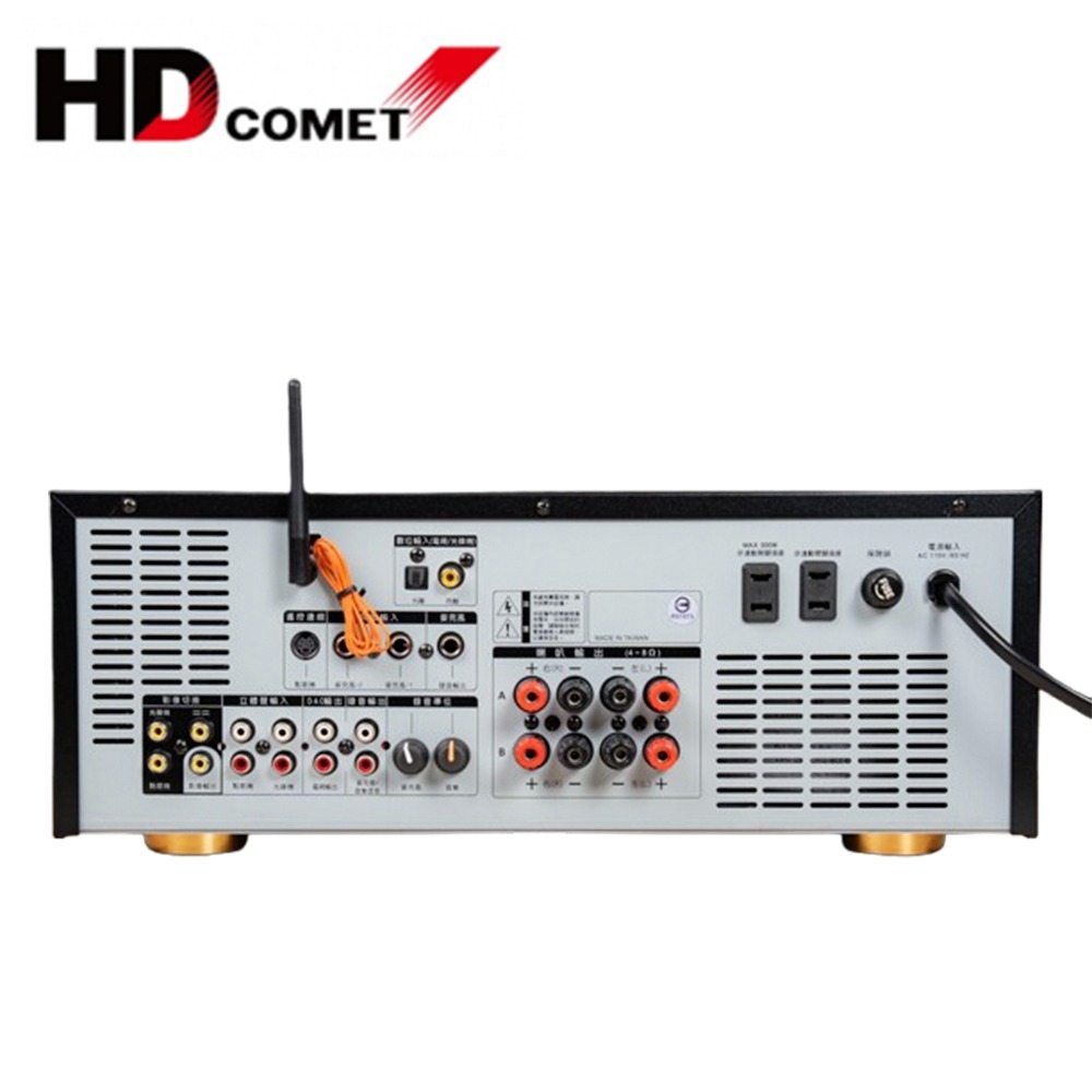 HD COMET卡本特 HD-A5K 數位迴音卡拉OK綜合擴大機 280W~卡拉OK擴大機推薦-細節圖2
