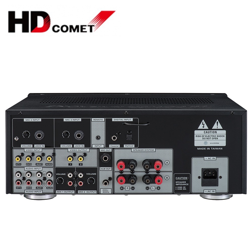 HD COMET卡本特 HD-A8KPro 數位迴音卡拉OK綜合擴大機 300W~卡拉OK擴大機推薦-細節圖2