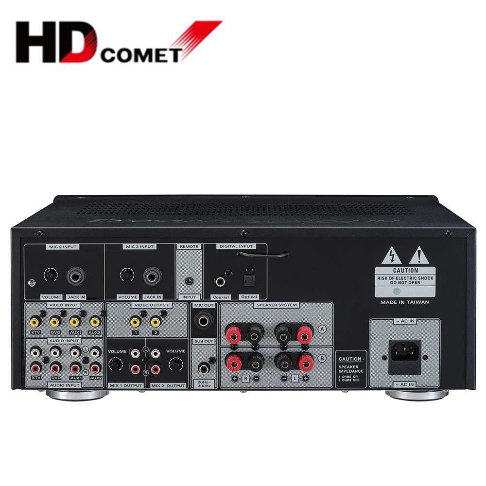 HD COMET卡本特 A-10K PRO 數位迴音卡拉 OK 擴大機 480W~卡拉OK擴大機推薦-細節圖2