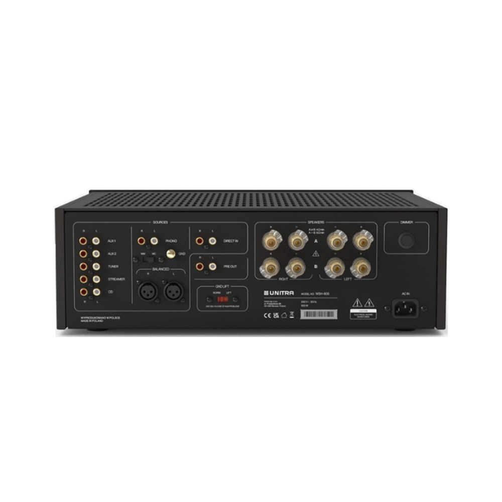 波蘭 UNITRA WSH-805 Classic 綜合立體聲擴大機-細節圖2