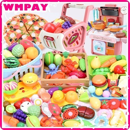 【WMPAY】水果蔬菜/切切樂/兒童切切樂玩具/仿真切切樂/散裝任意挑選/廚房玩具