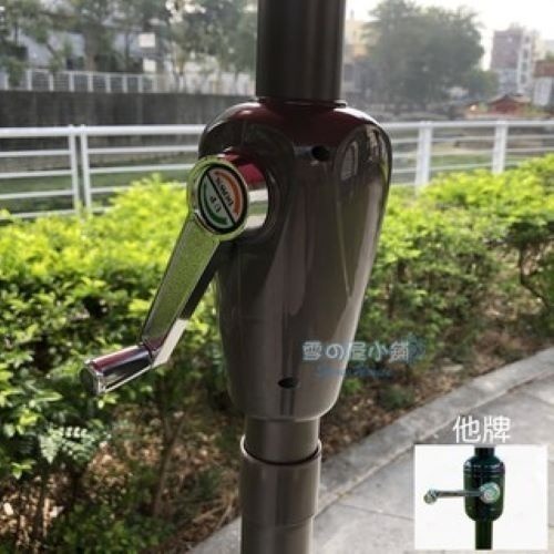 市集傘 戶外遮陽傘 7尺 擺攤傘 戶外傘 太陽傘 庭院傘 攤販傘 可彎頭手搖傘-細節圖6