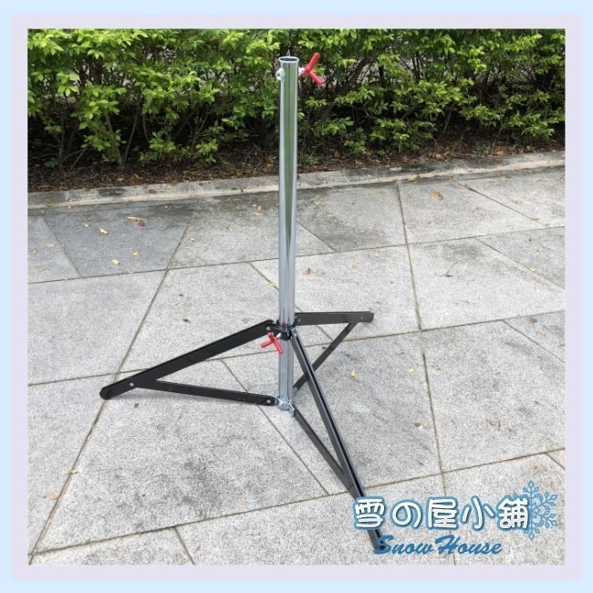 PVC擺攤傘+腳架 夜市雨傘 攤販傘 遮陽傘 大雨傘 商用雨傘 生意用傘 四方傘 地攤傘 台灣製MIT 雪之屋50年老店-細節圖6