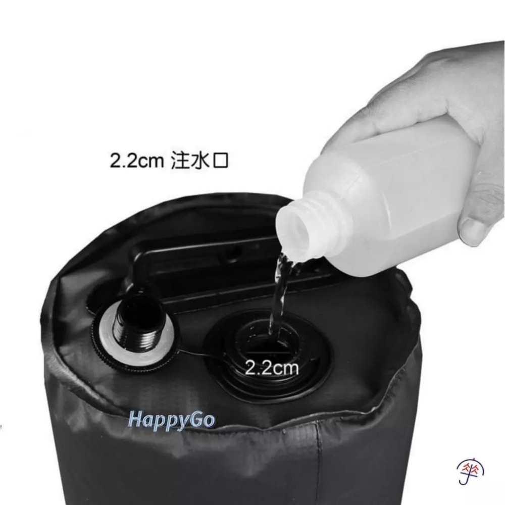帳篷固定水袋 儲水袋 注水袋 10L 20L固定戶外帳篷 炊事帳客廳帳可用 雪之屋-細節圖4