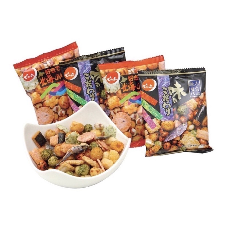 ((好市多現貨))2026🎀傳六什錦豆 日本仙貝/日本豆菓子/日本米果(15包/袋)-細節圖3