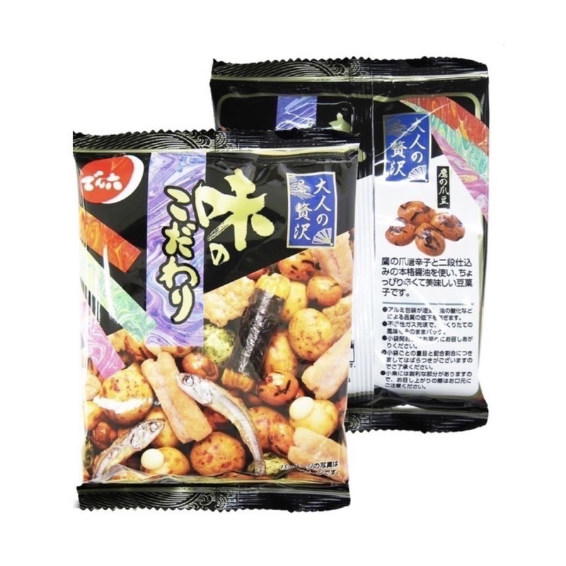 ((好市多現貨))2026🎀傳六什錦豆 日本仙貝/日本豆菓子/日本米果(15包/袋)-細節圖4