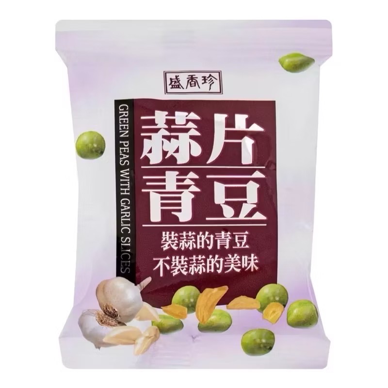 ((好市多現貨))2026🎀盛香珍蒜片青豆 (760克/包)-細節圖3