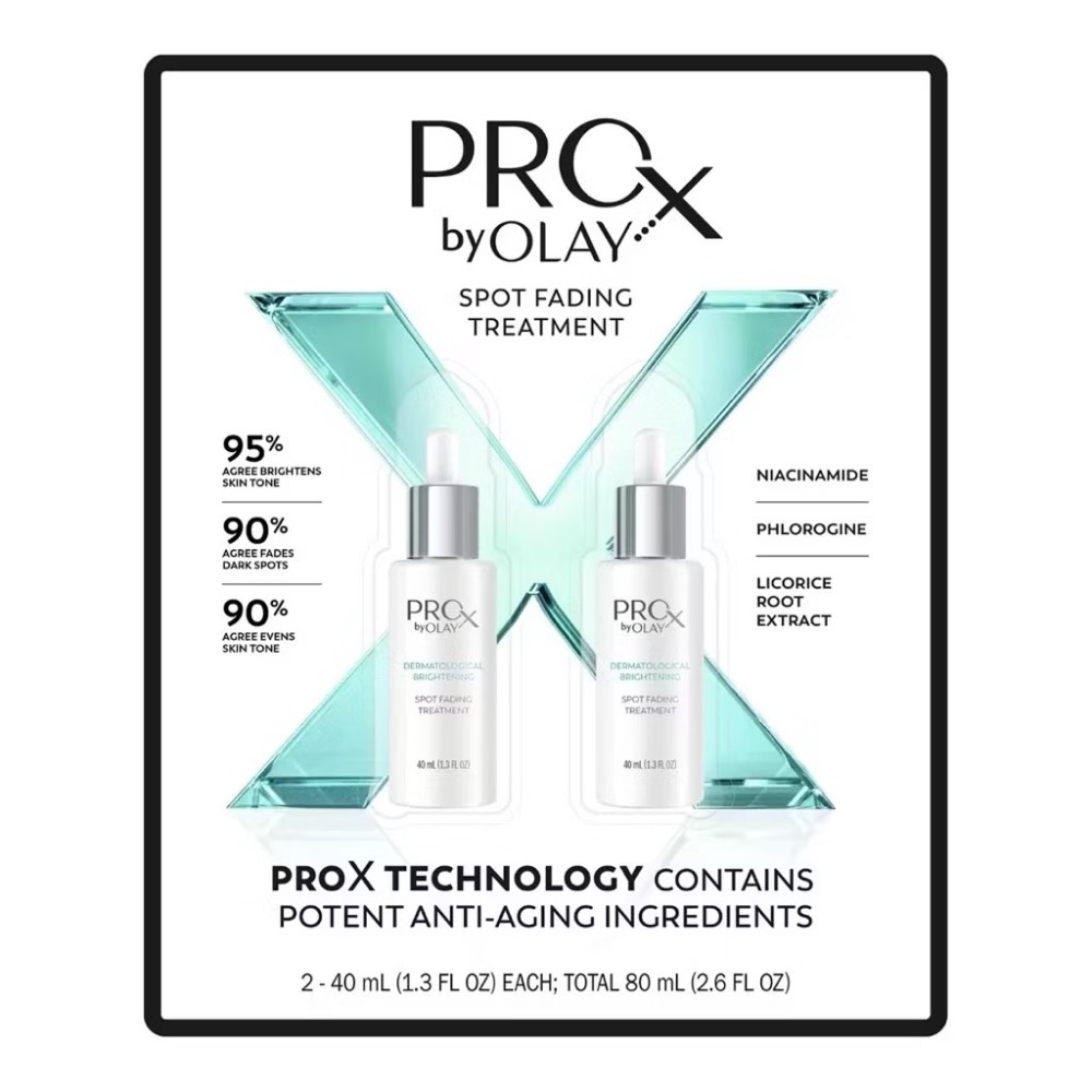 ((好市多現貨))2028.07🎀美國OLAY ProX 亮白淡斑精華(40毫升/瓶) 美白精華-規格圖3