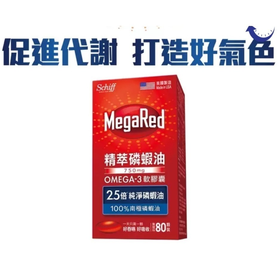 特賣🔖MegaRed 精萃磷蝦油 Omega-3 80粒 萊買好市多👍 #132361-細節圖3