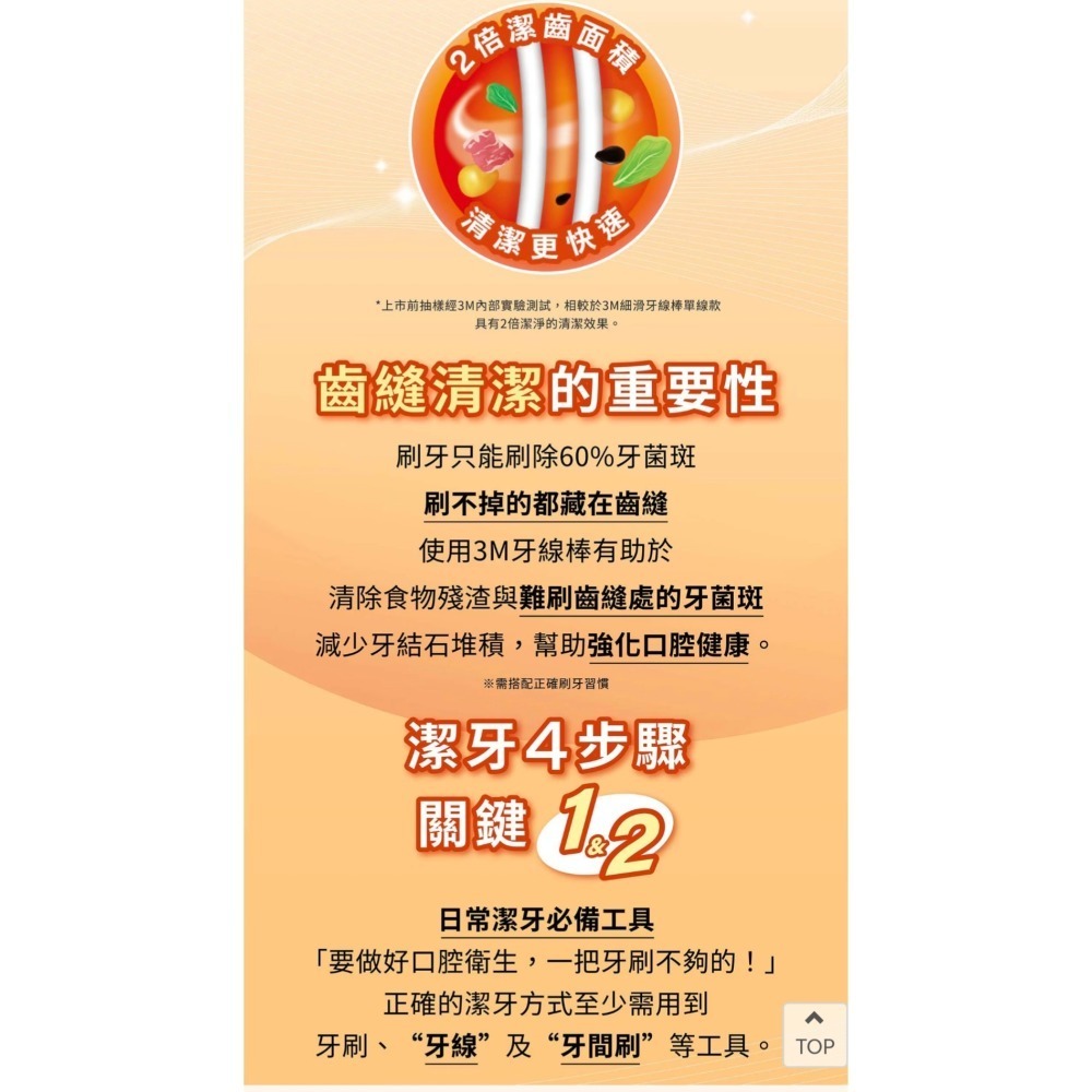 3M 雙線牙線棒組合包 950支 萊買好市多👍#327109-細節圖3