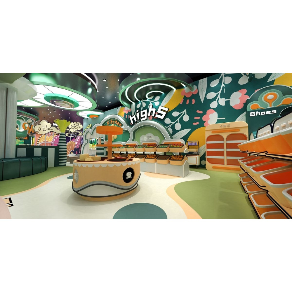 歡樂GO中和環球購物中心GlobalMall 3樓 HIGH 5 花境計畫平日不限時／假日3小時1大1小399-細節圖3