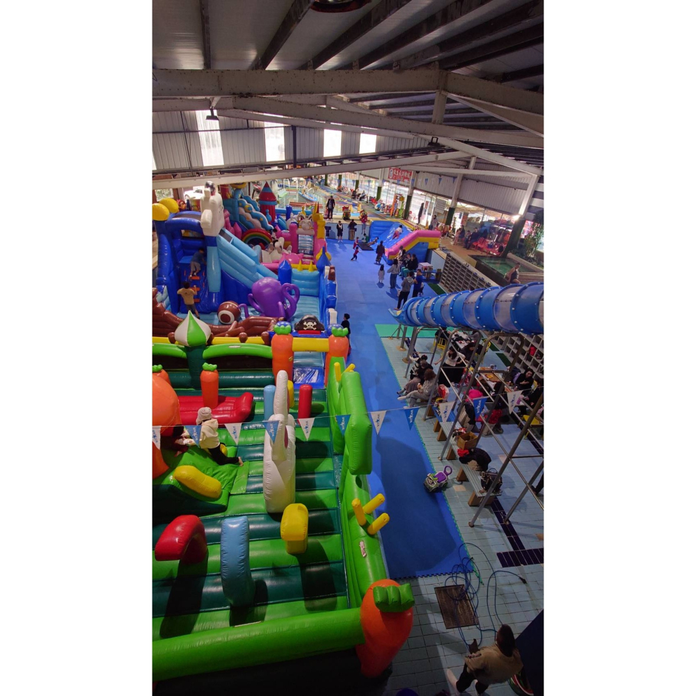 歡樂GO大新店游泳池100元可現場+90可玩 氣墊+親水+泡湯+三溫暖+溫泉魚 假日限定9:00-18:00-細節圖2