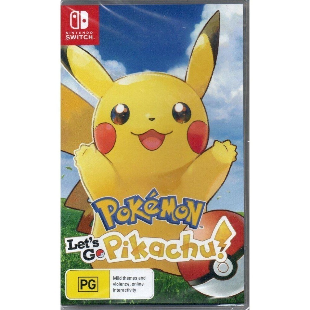 NS 精靈寶可夢 Let＇s Go！皮卡丘 一般版 繁中版 新品現貨-細節圖5