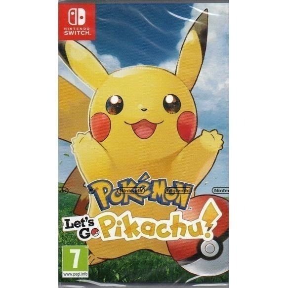 NS 精靈寶可夢 Let＇s Go！皮卡丘 一般版 繁中版 新品現貨-細節圖3