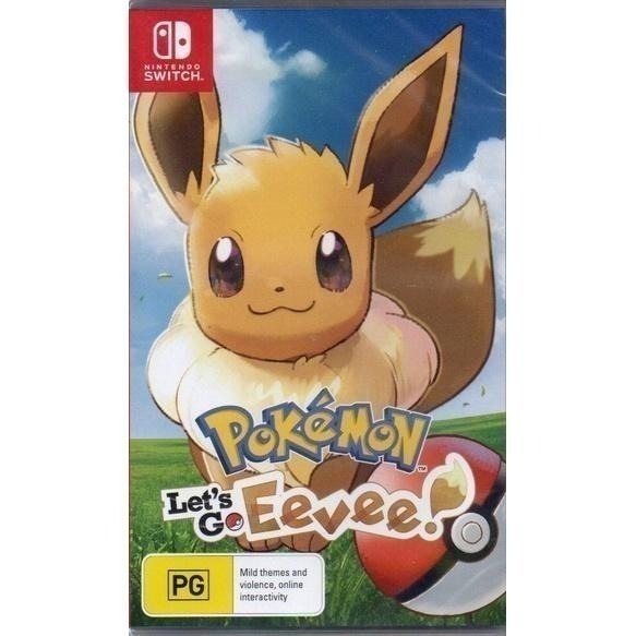 NS 精靈寶可夢 Let＇s Go！伊布 一般版 繁中版 新品現貨-細節圖3