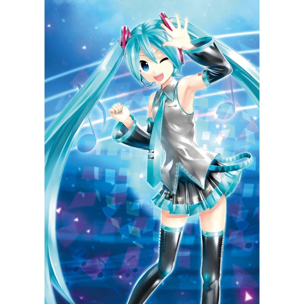 《掛軸》初音未來 Project DIVA X 名伶計畫X WONDERGOO特典橫幅掛軸 新品現貨-細節圖3