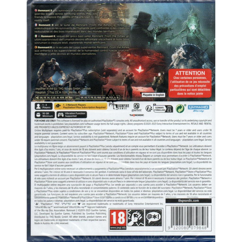 【電玩貓】PS5 遺跡2 Remnant II 一般版 簡中版 歐版 新品現貨-細節圖2