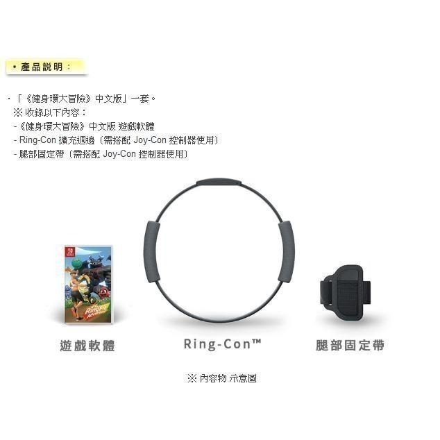 NS 健身環大冒險 一般版 繁中版 亞版 新品現貨-細節圖2