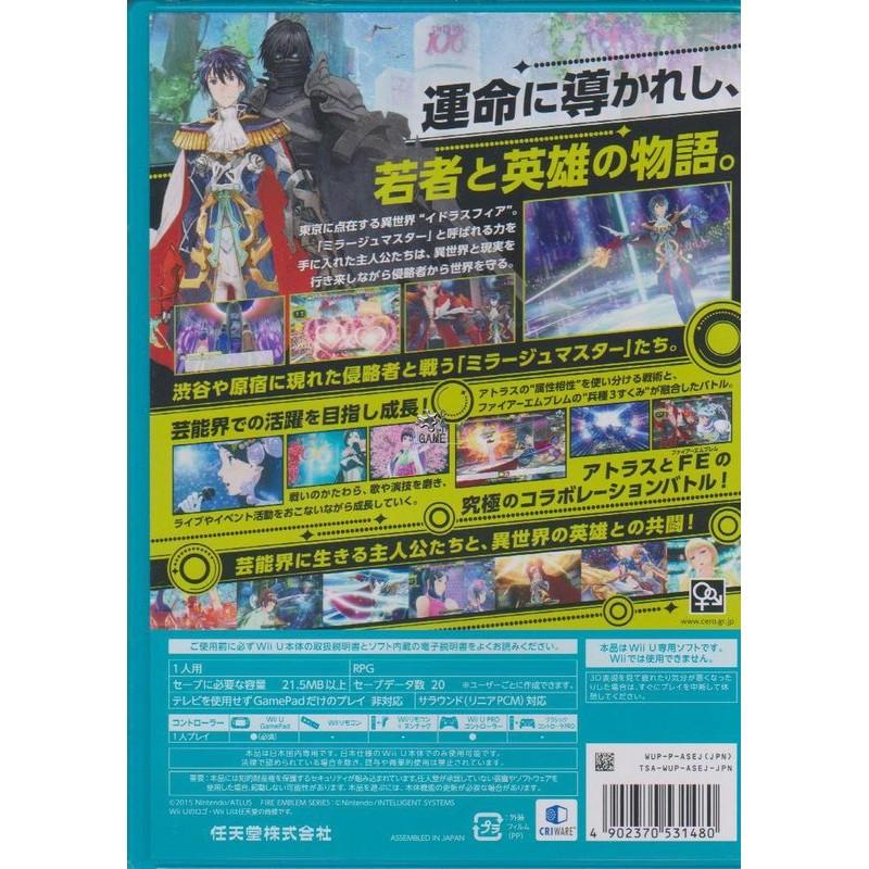 【電玩貓】WiiU 幻影異聞錄 #FE 一般版 日文版 純日版 新品現貨-細節圖2