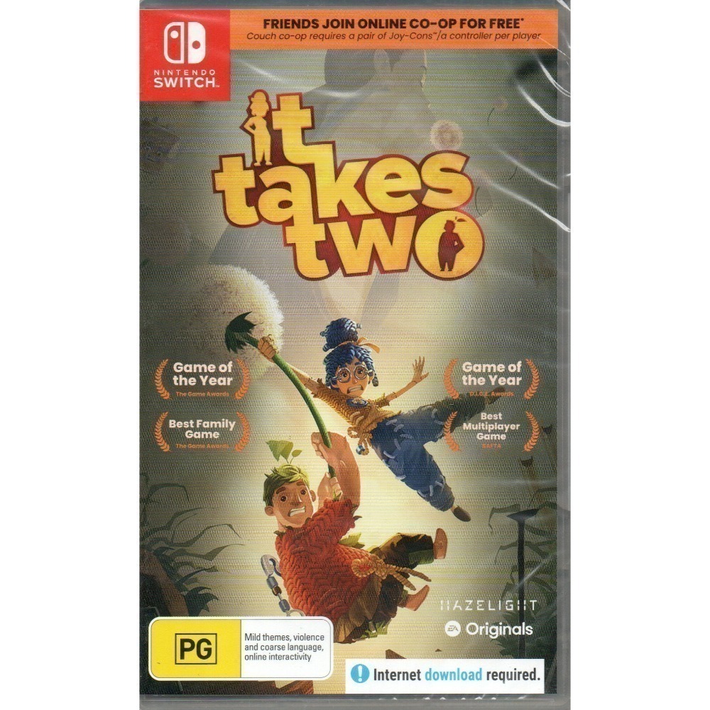 NS 雙人成行 It Takes Two 一般版 繁中版 新品現貨-規格圖6