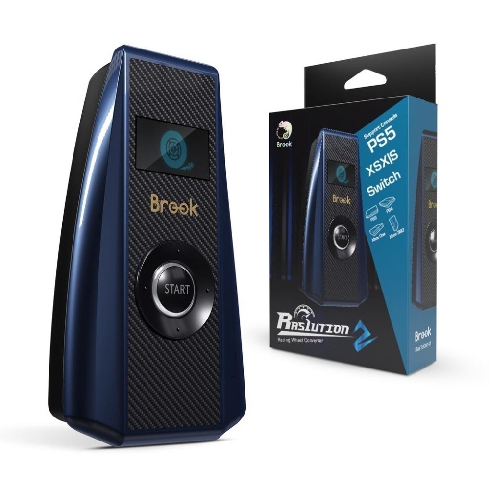 《第二代》BROOK PS5/PS4/NS/XBSX Ras1ution 2 方向盤轉接器 零延遲 新品現貨-細節圖2