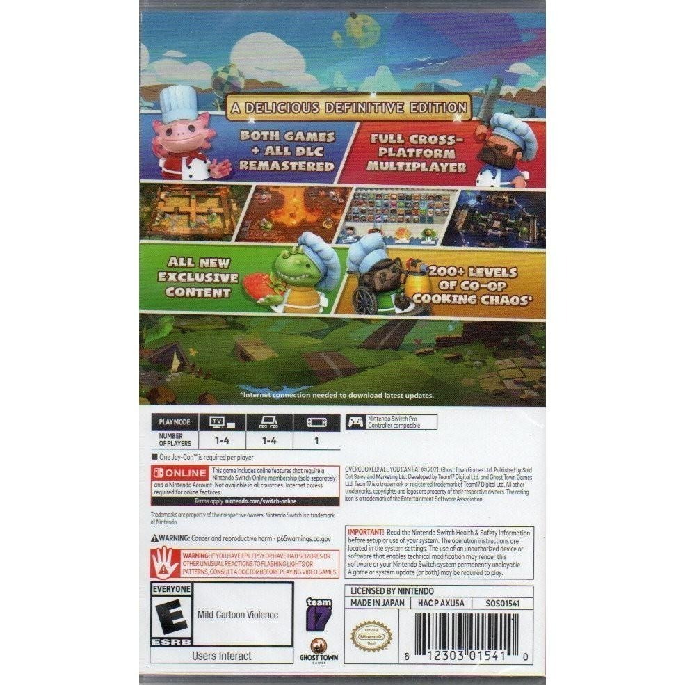 NS 胡鬧廚房 全都好吃 煮過頭 合輯 Overcooked 一般版 繁中版 新品現貨-細節圖4