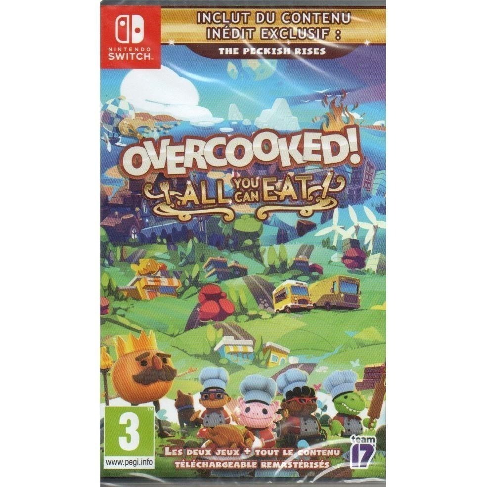 NS 胡鬧廚房 全都好吃 煮過頭 合輯 Overcooked 一般版 繁中版 新品現貨-細節圖5