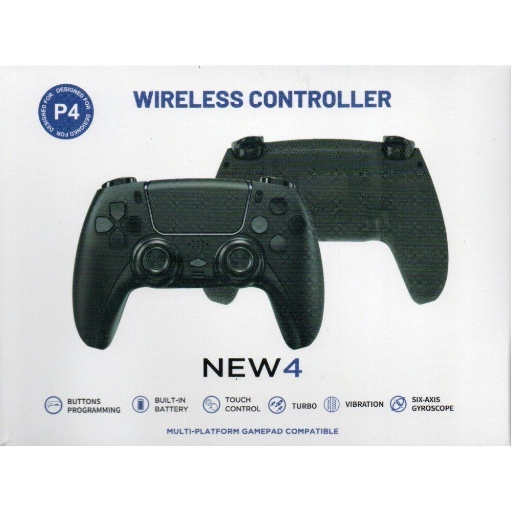 PS4/PS3/NS/PC/IOS/安卓 NEW4 無線手把控制器 振動 連發 六軸 耳麥 巨集編程 新品現貨-細節圖4